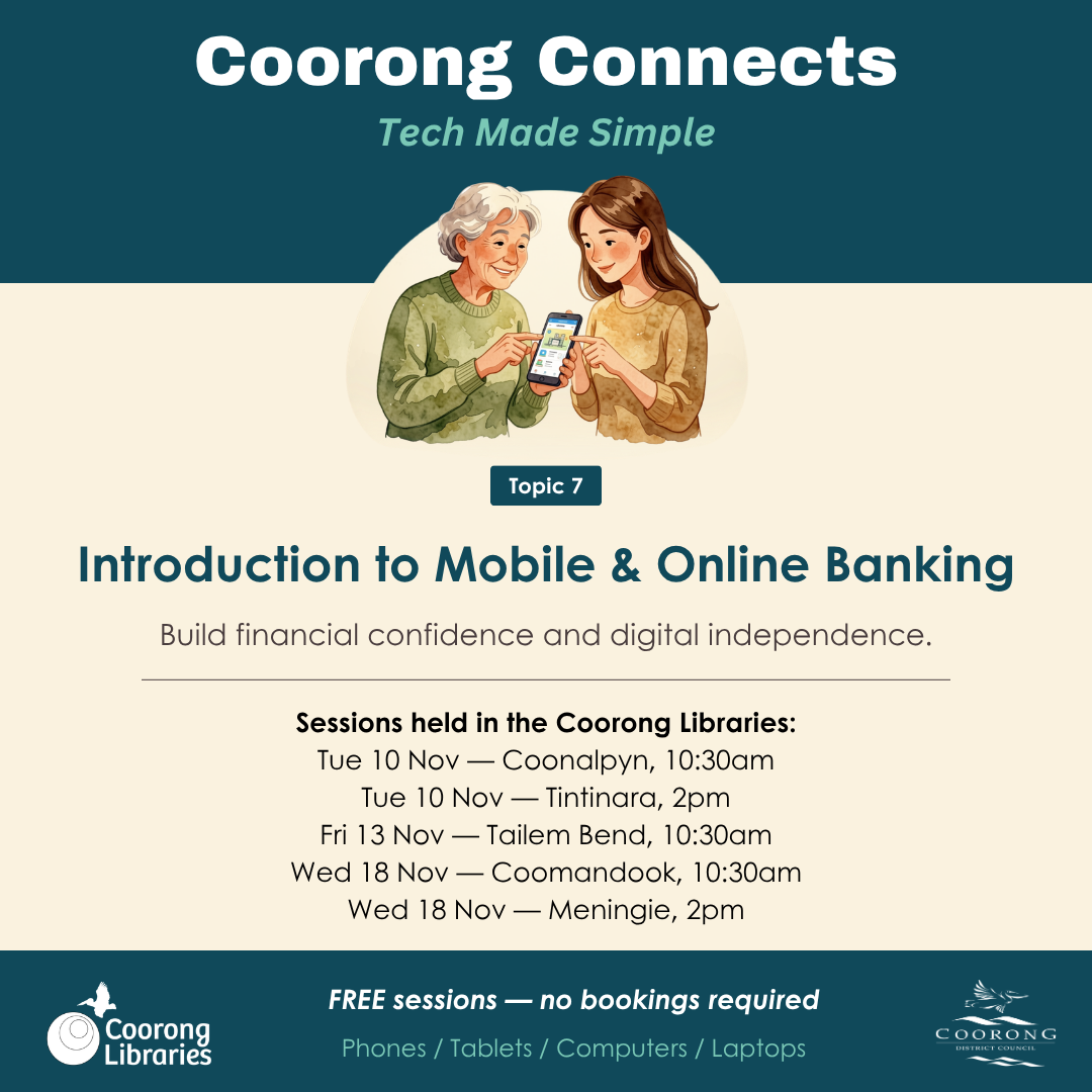 Instagram tile - Topic 7 - Introduction to Mobile & Online Banking