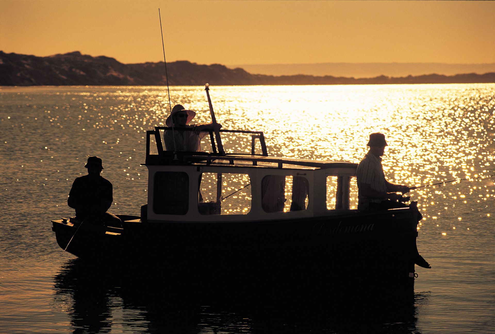 Fishing at Dusk (Coorong National Park)