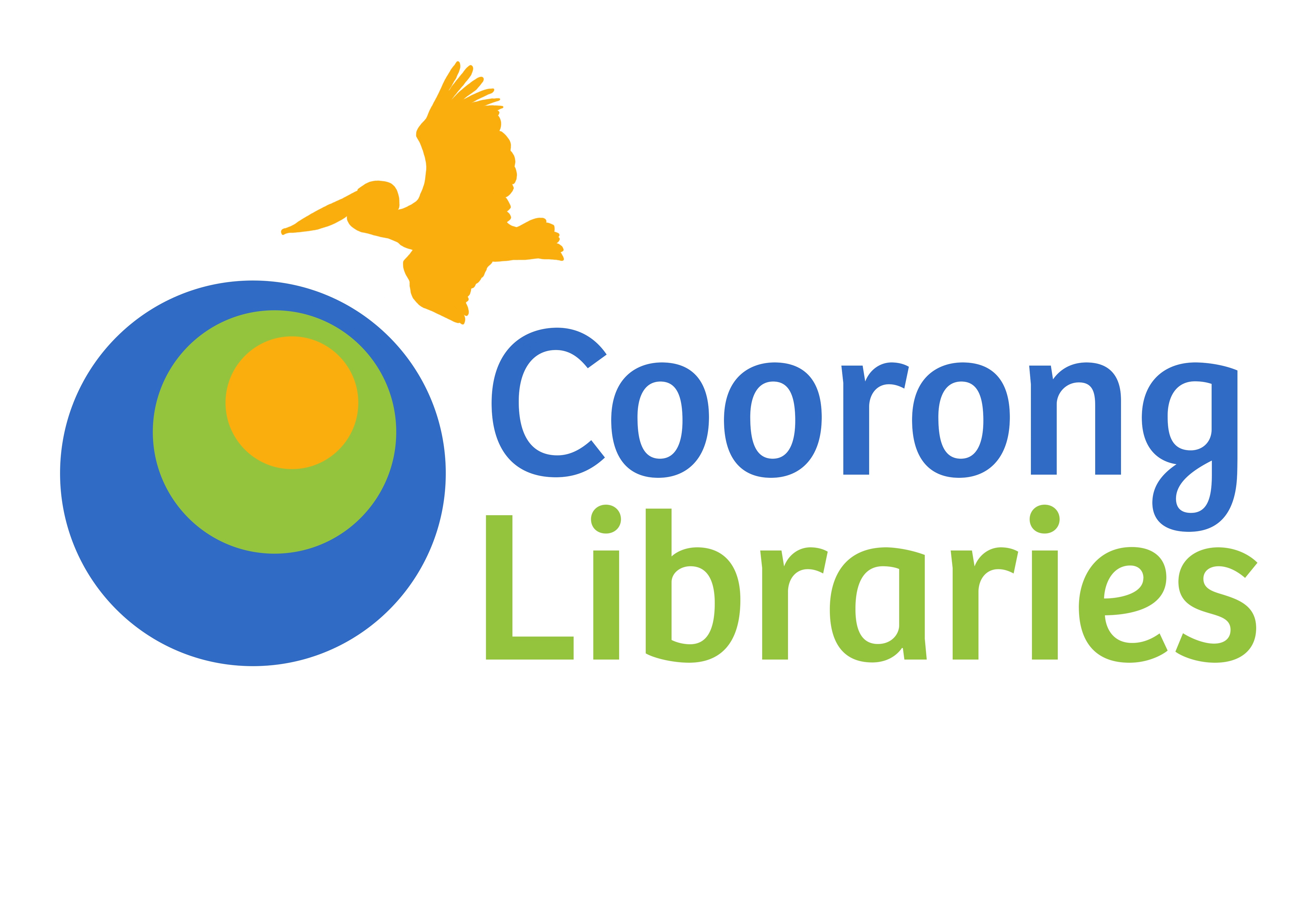 Coorong Libraries Final Logo with pelican