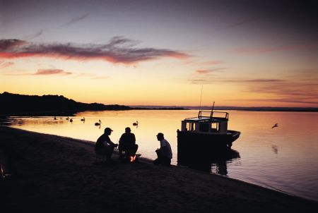 By the Campfire (Godfrey's Landing - Coorong National Park)