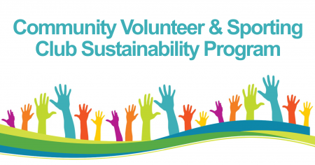 Community sustainability program website tile