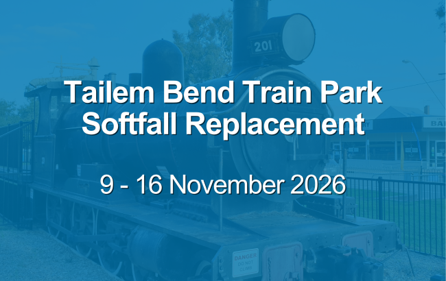 Website thumbnail - Tailem Bend train Park softfall replacement - Nov 2026