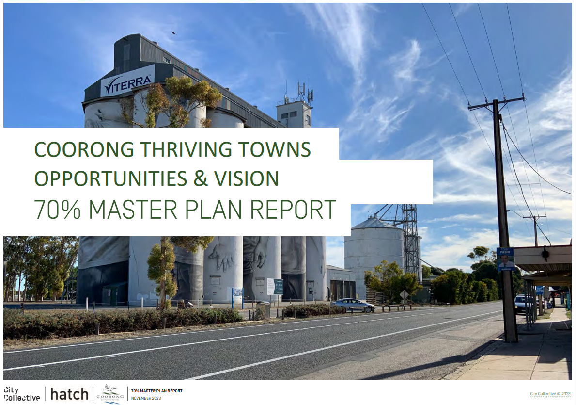 Coorong Thriving Towns Master Plan Cover Photo