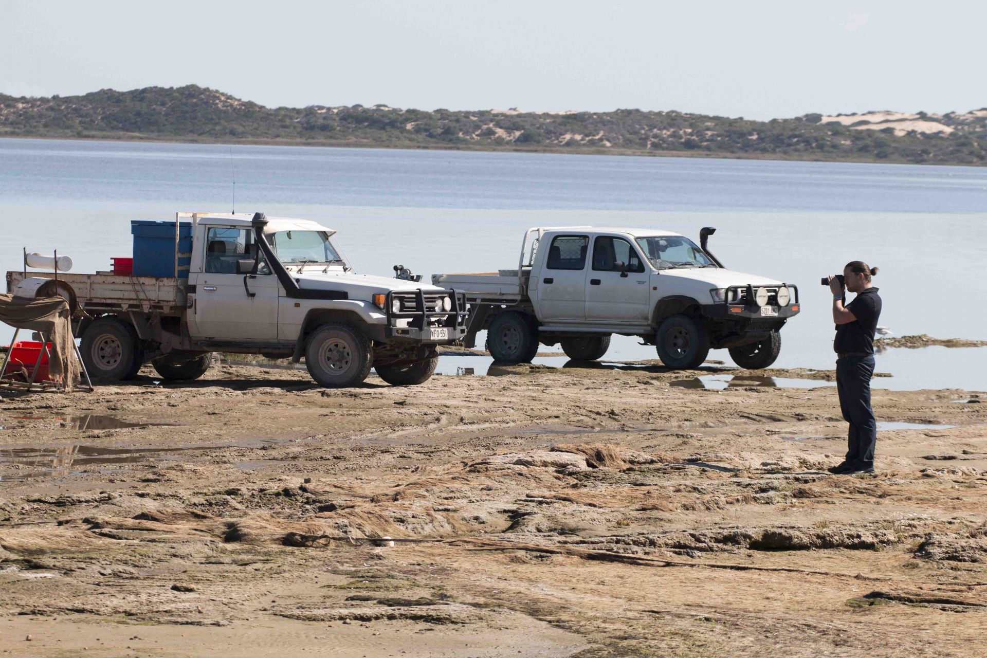 Fishing on the Coorong - Glenn Power