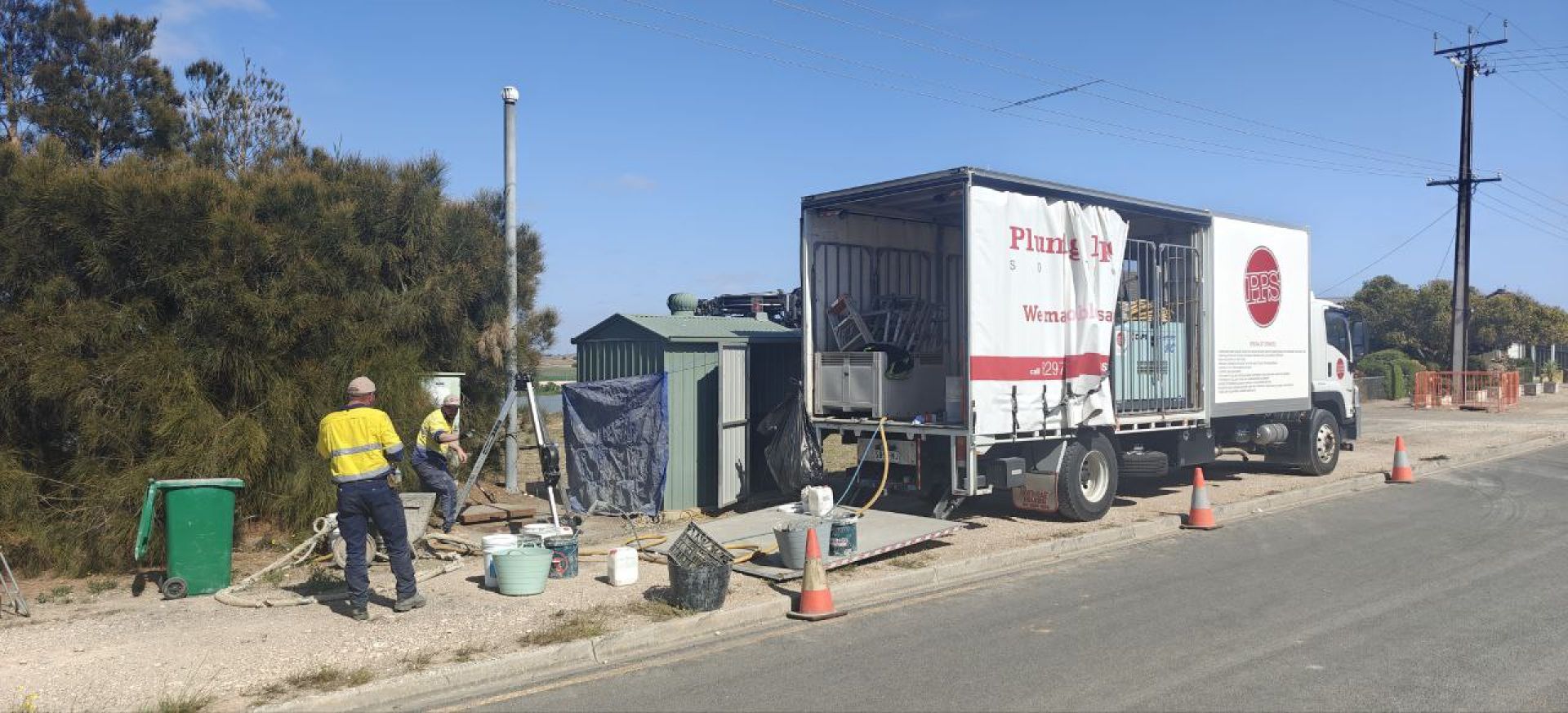 CWMS works pics - Tailem Bend