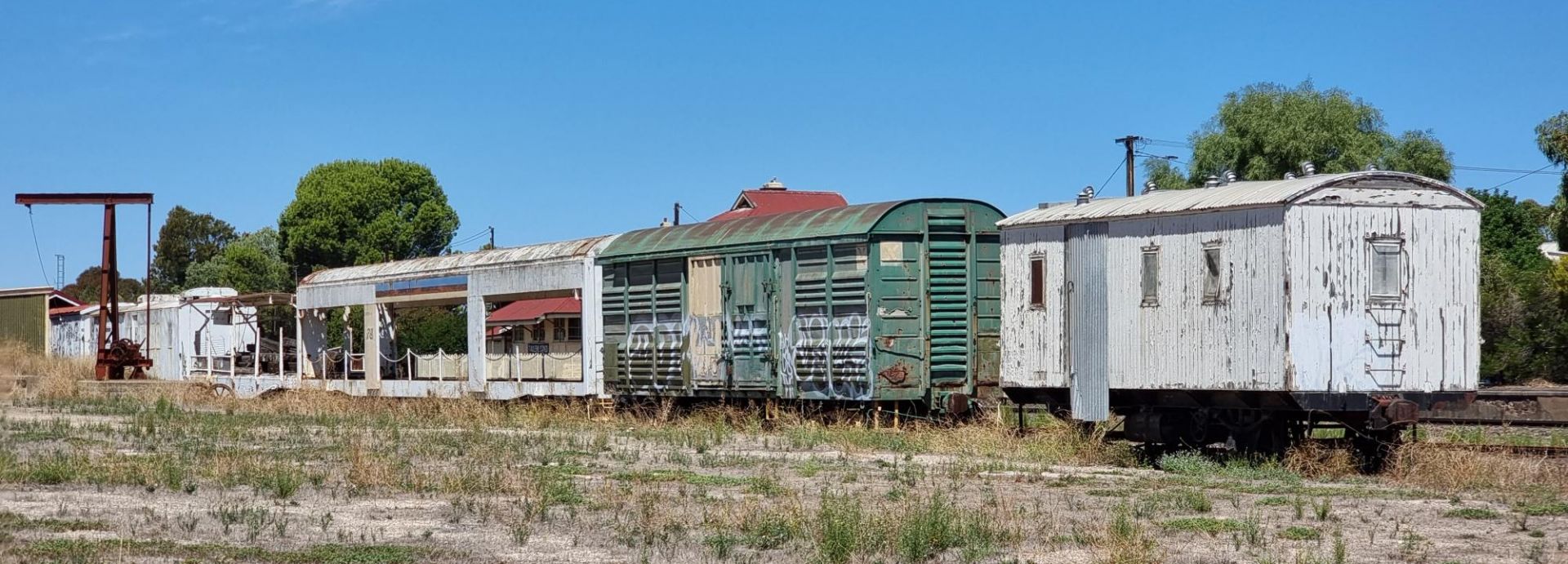 Tailem Bend Train Carriages - 3 March 2023 