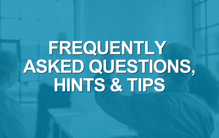 Website thumbnail - community grants Frequently  Asked Questions, Hints & Tips