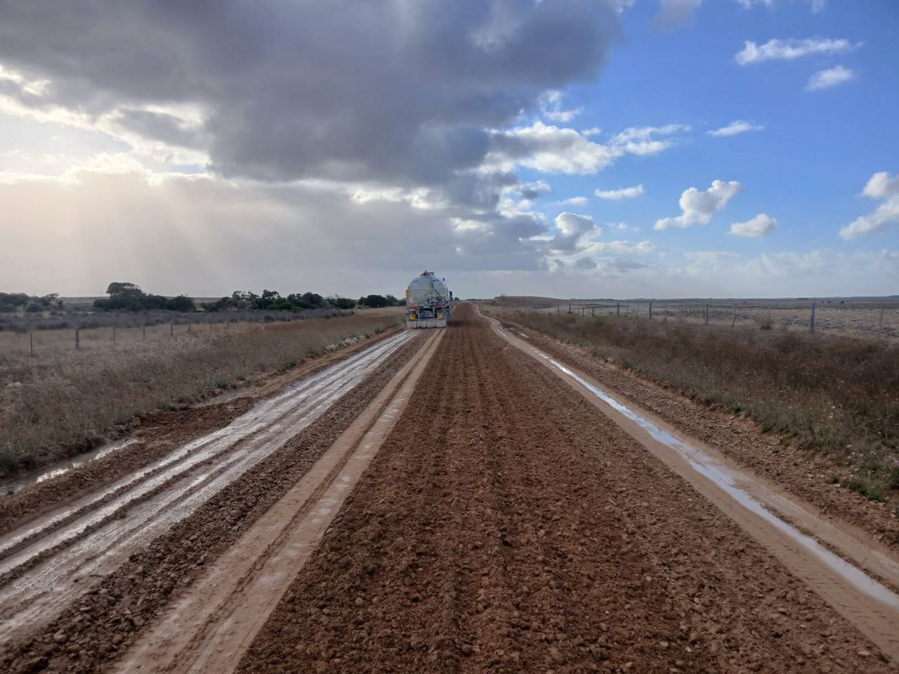 Loveday Bay Road renewal works March 2026