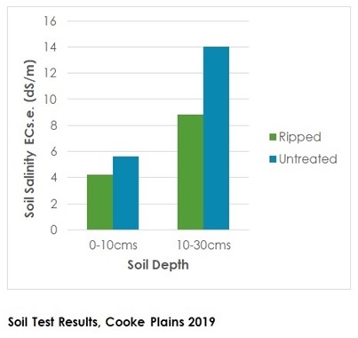 Soil Test Results Cooke Plains 2019