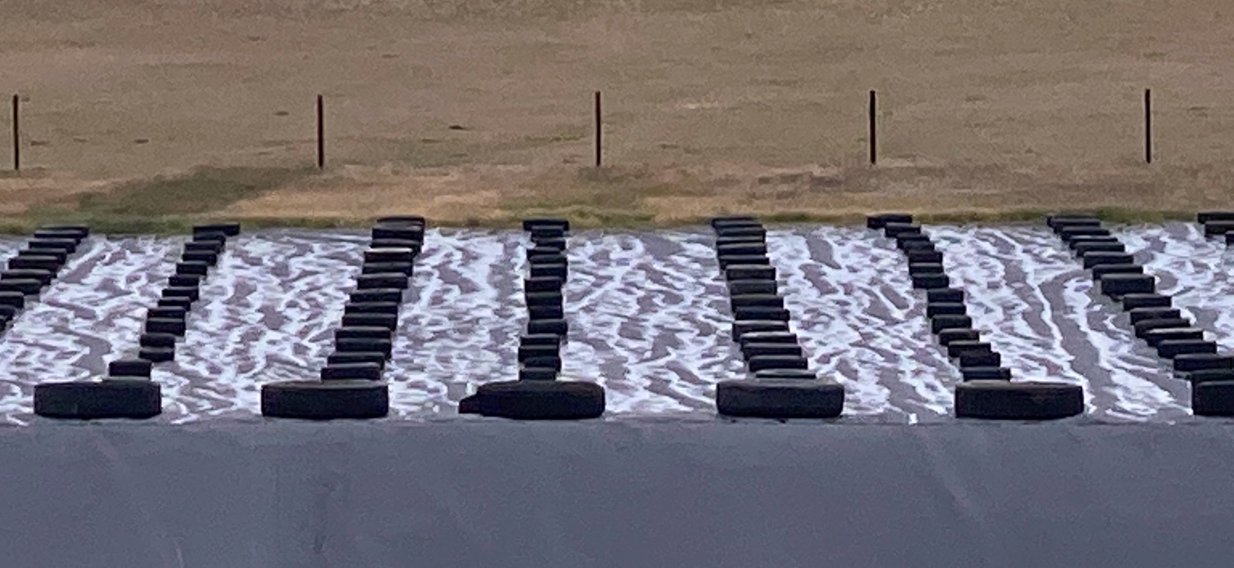 Water running on Warreena Station catchment