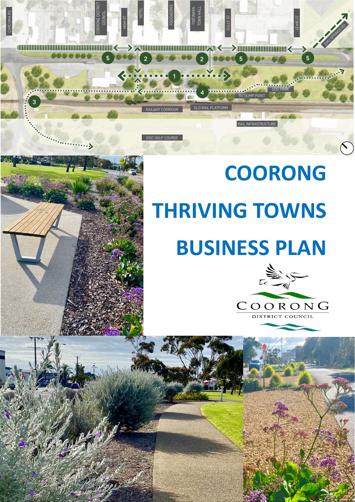Coorong Thriving Towns Business Plan Front Page