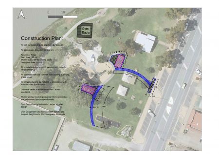 Meningie Lions Park Revitalisation - Construction Plan_1