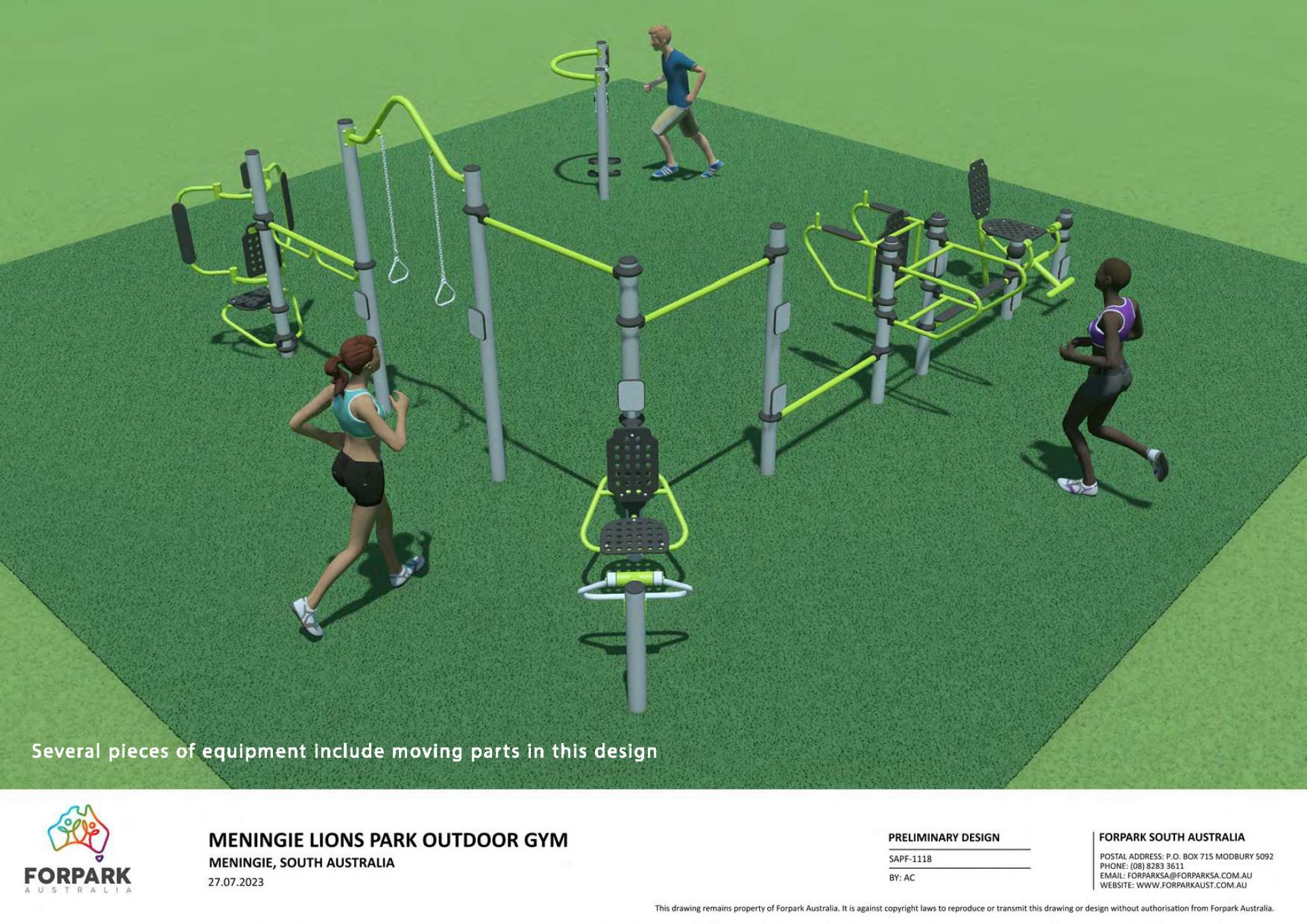 Meningie Lions Park Revitalisation - Outdoor Gym_4