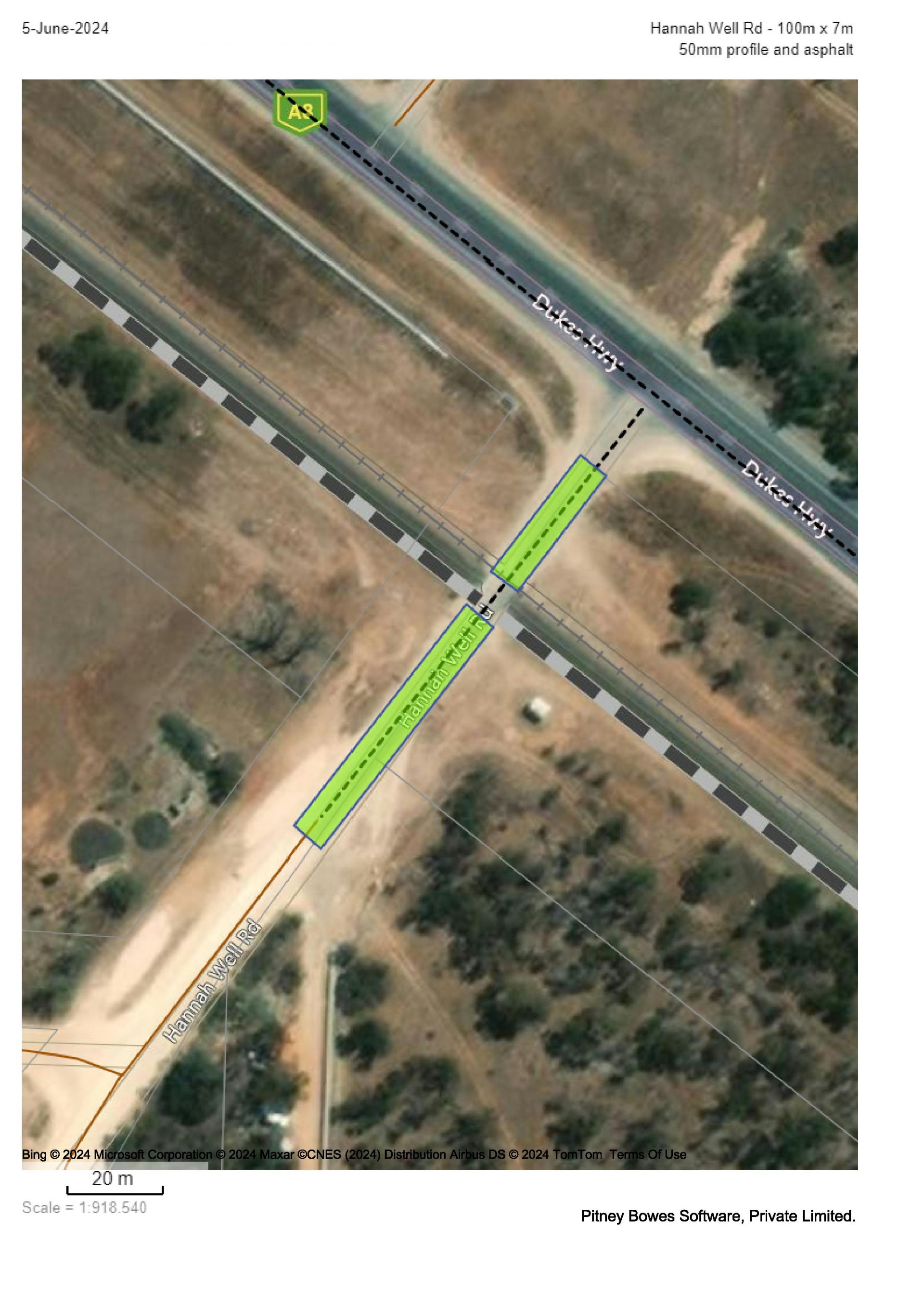 Hannah Well Road - Coomandook  - Sealed Roads Renewal Program FY 2024-25