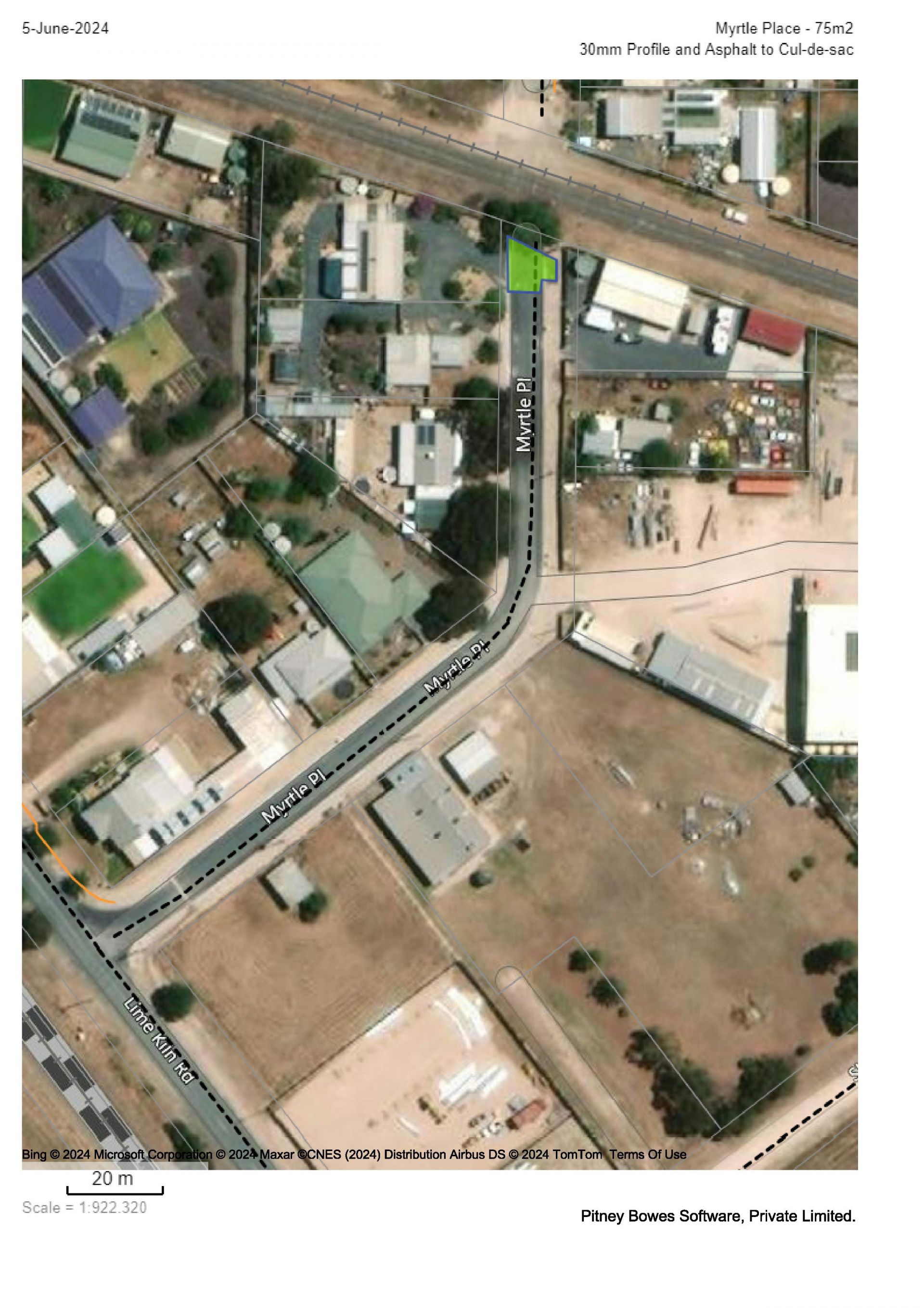 Myrtle Place - Tailem Bend  - Sealed Roads Renewal Program FY 2024-25