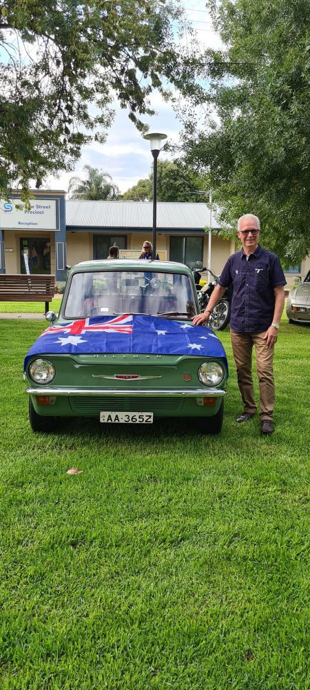 Australia Day 2022 - Michael Holliday - Tailem Bend Citizen of the Year (Credit - TB Progress Association)