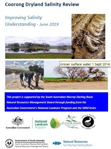 a. Coorong Dryland Salinity Review front cover a. Coorong Dryland Salinity Review front cover
