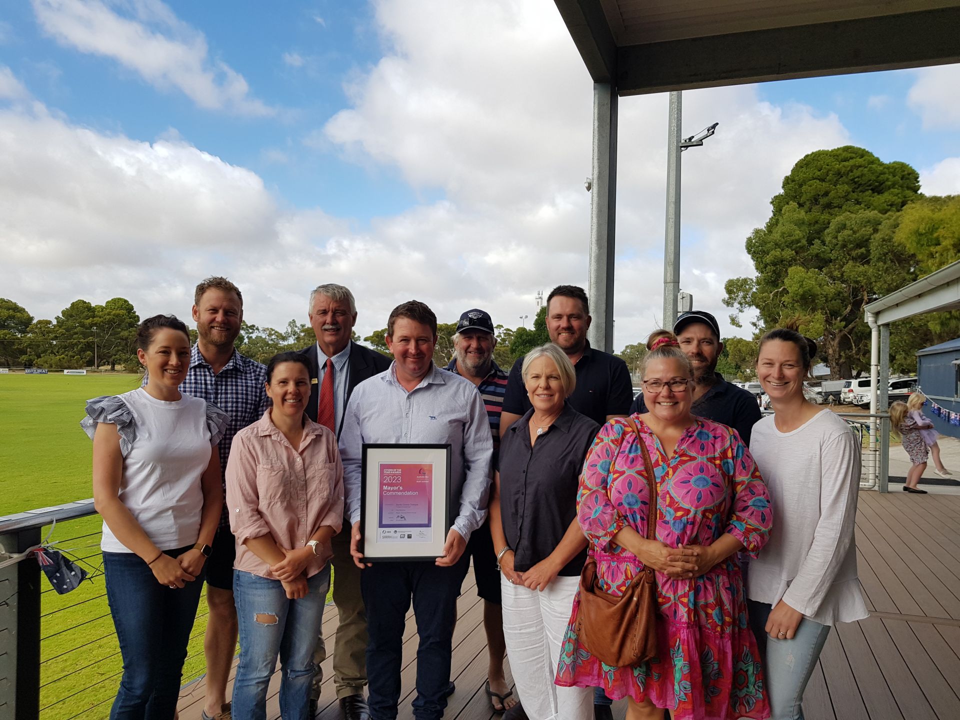 2023 Tintinara - Mayor's Award:  Meningie and the Border Downs Tintinara Football and Netball Clubs