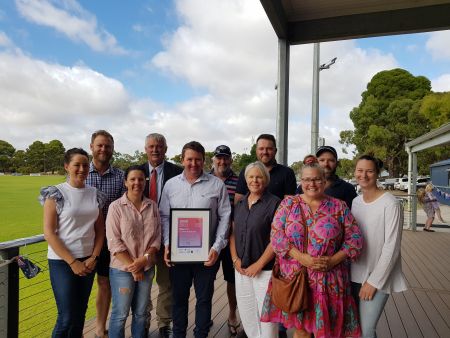 2023 Tintinara - Mayor's Award:  Meningie and the Border Downs Tintinara Football and Netball Clubs