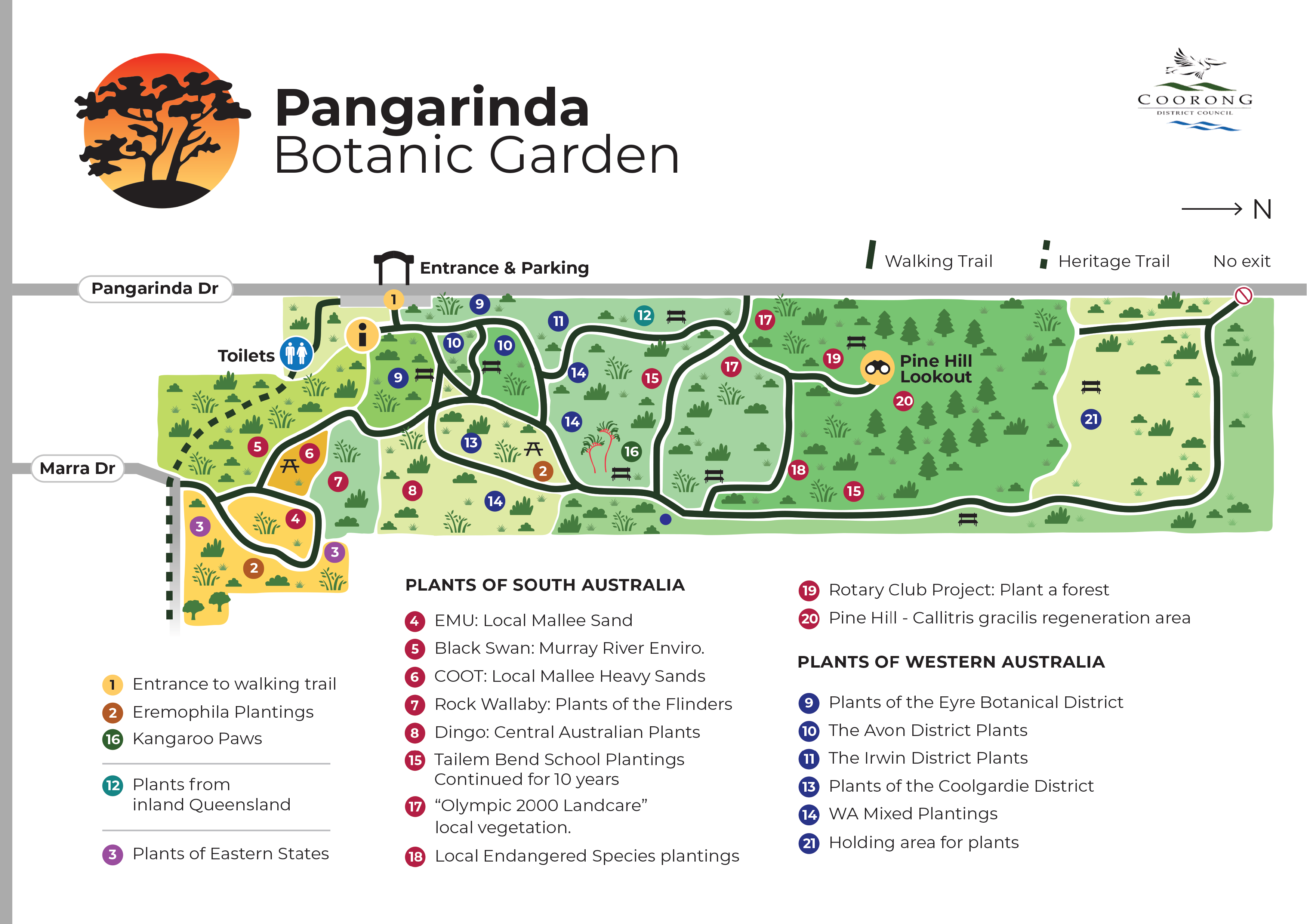 Pangarinda Brochure Map 2023